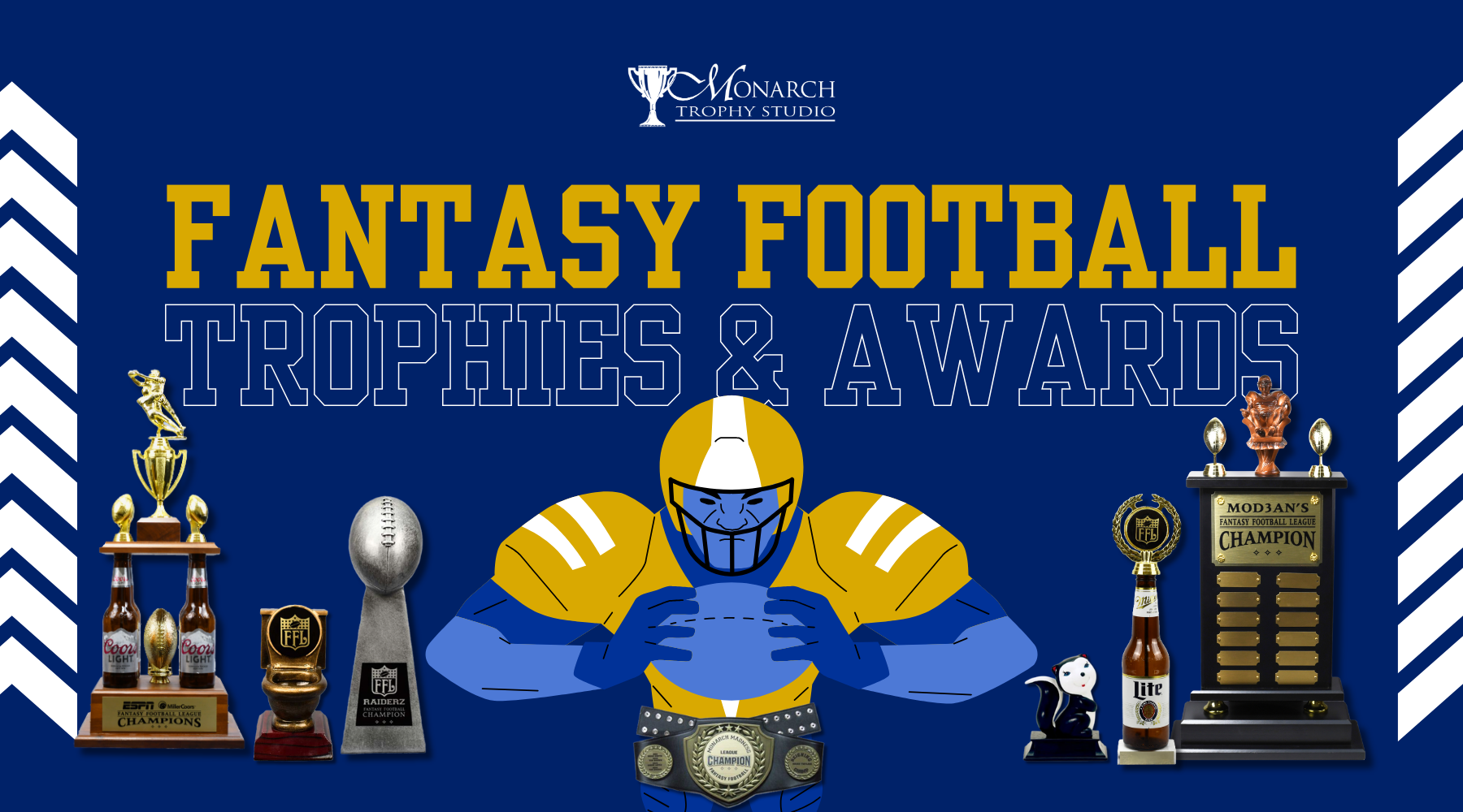 Why You Should Buy Fantasy Football Trophies from Monarch Trophy Studio