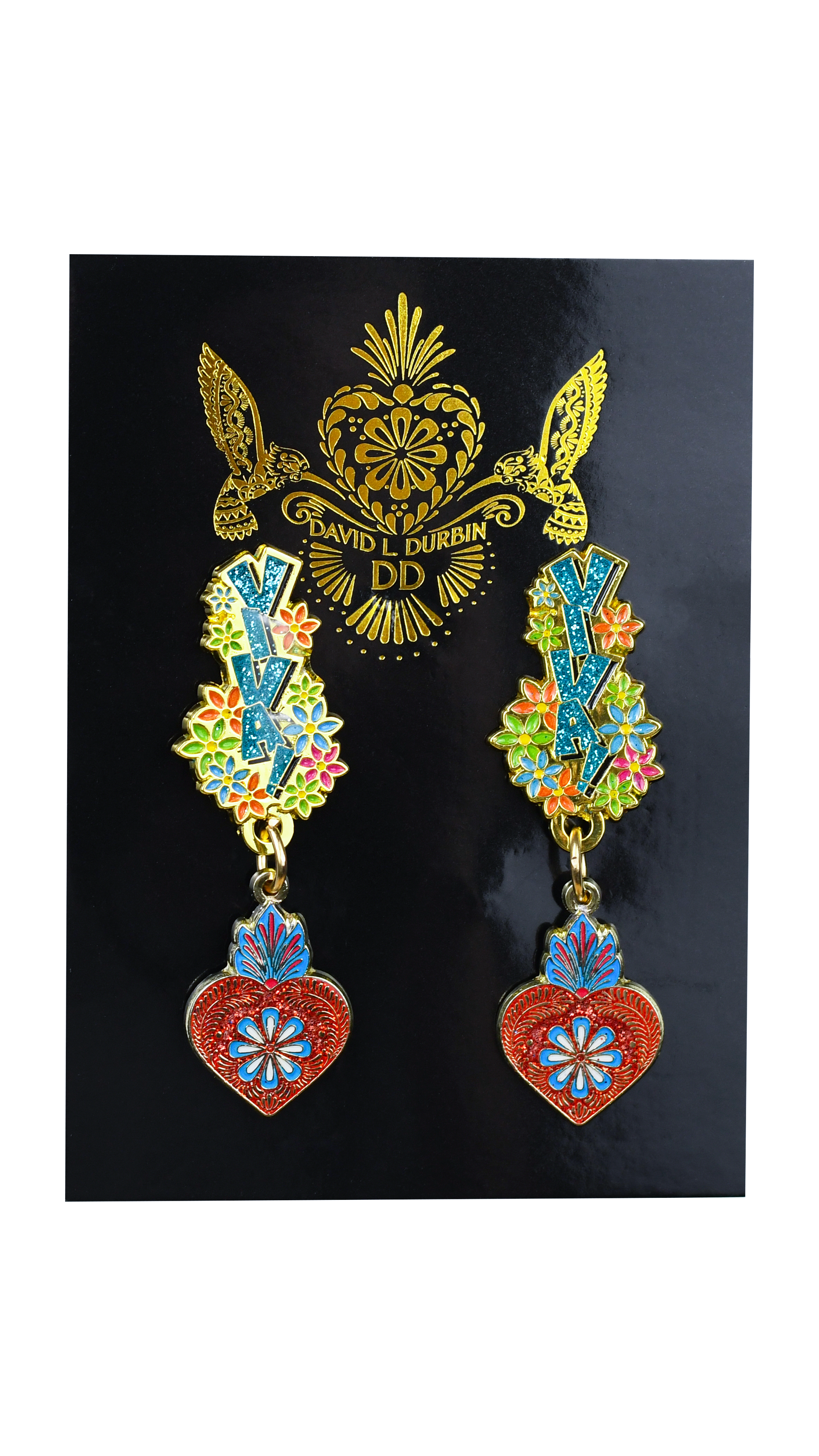 VIVA Heart Post Earrings