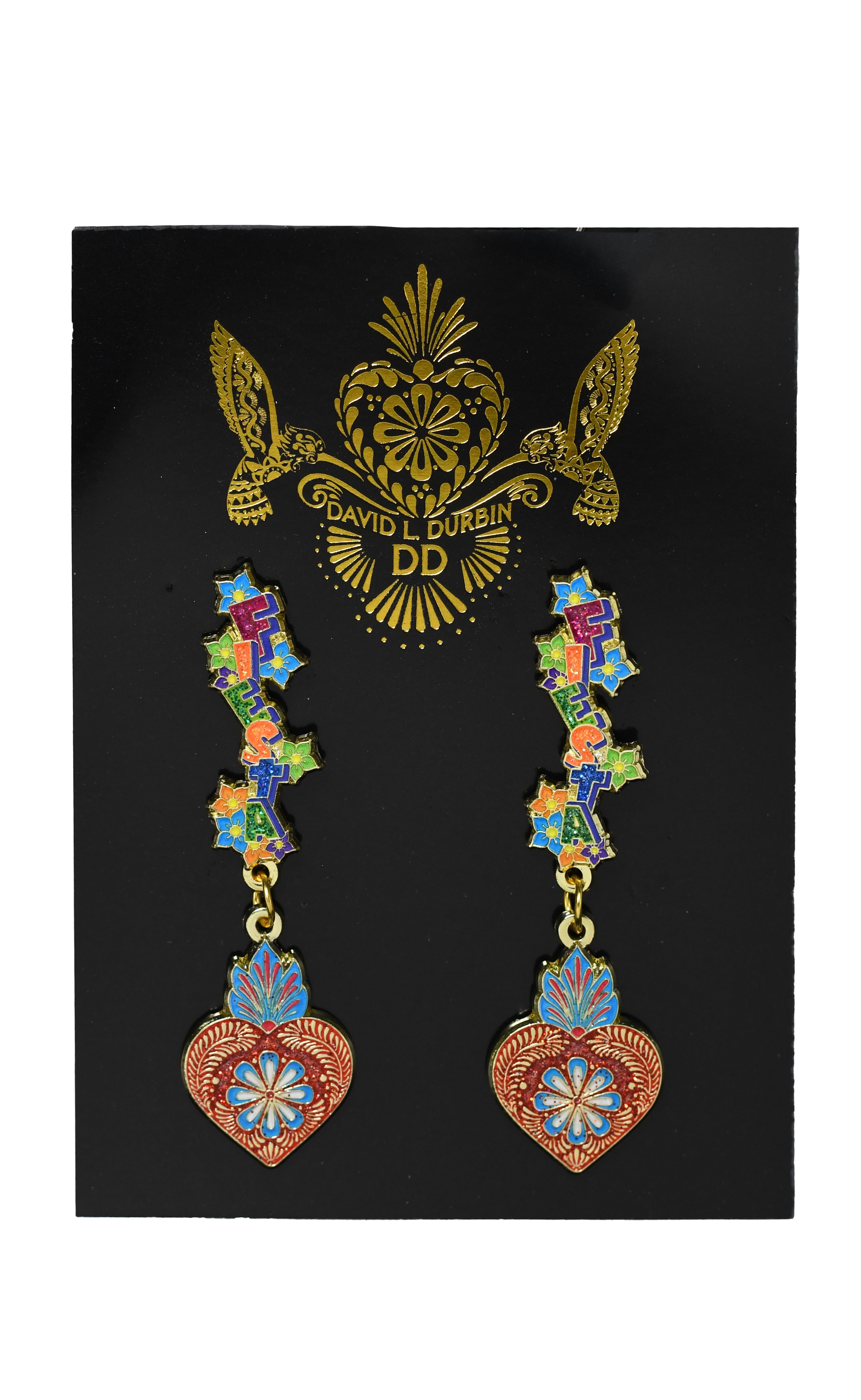 Fiesta Heart Earrings