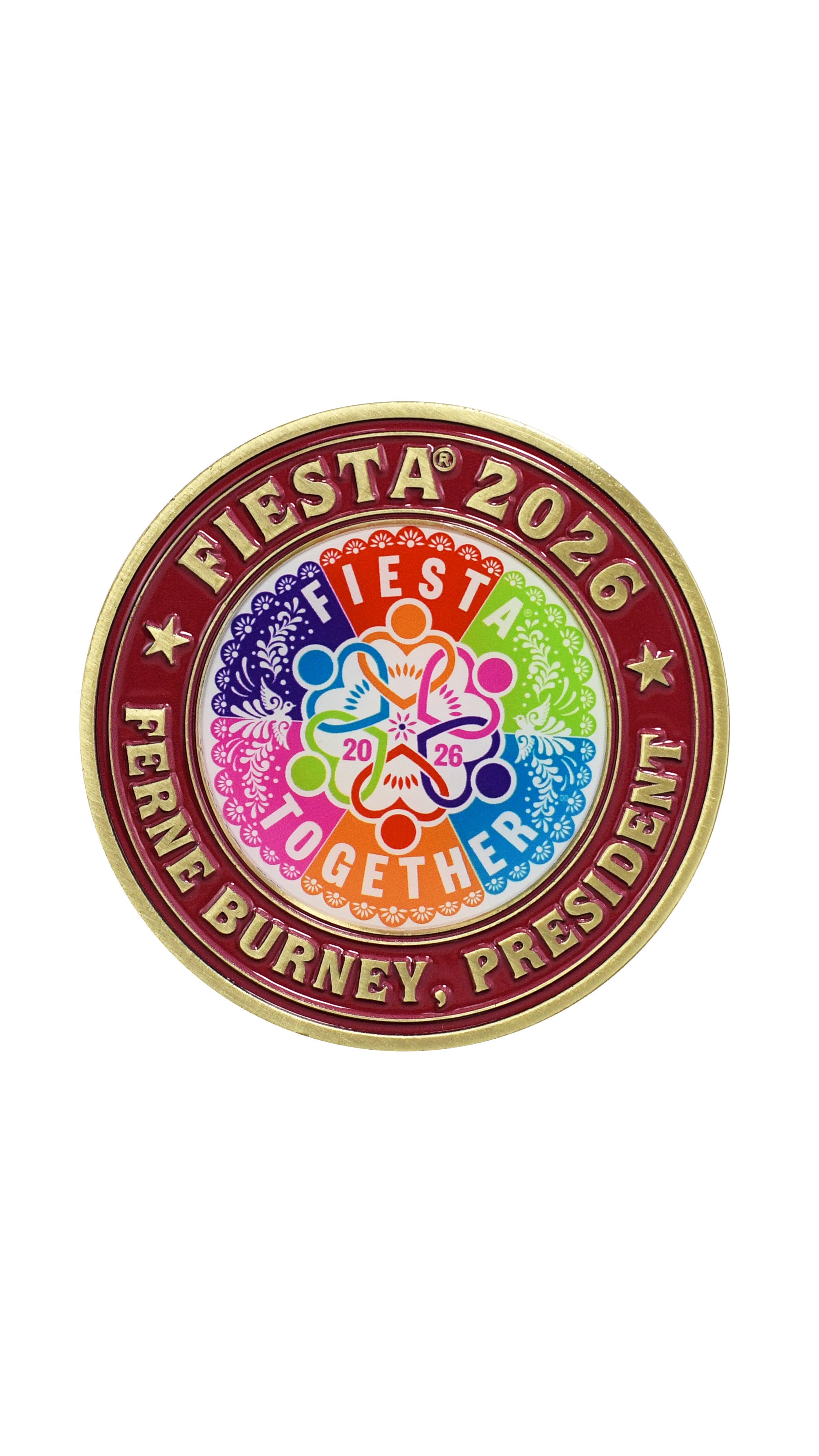 2026 Fiesta President Coin