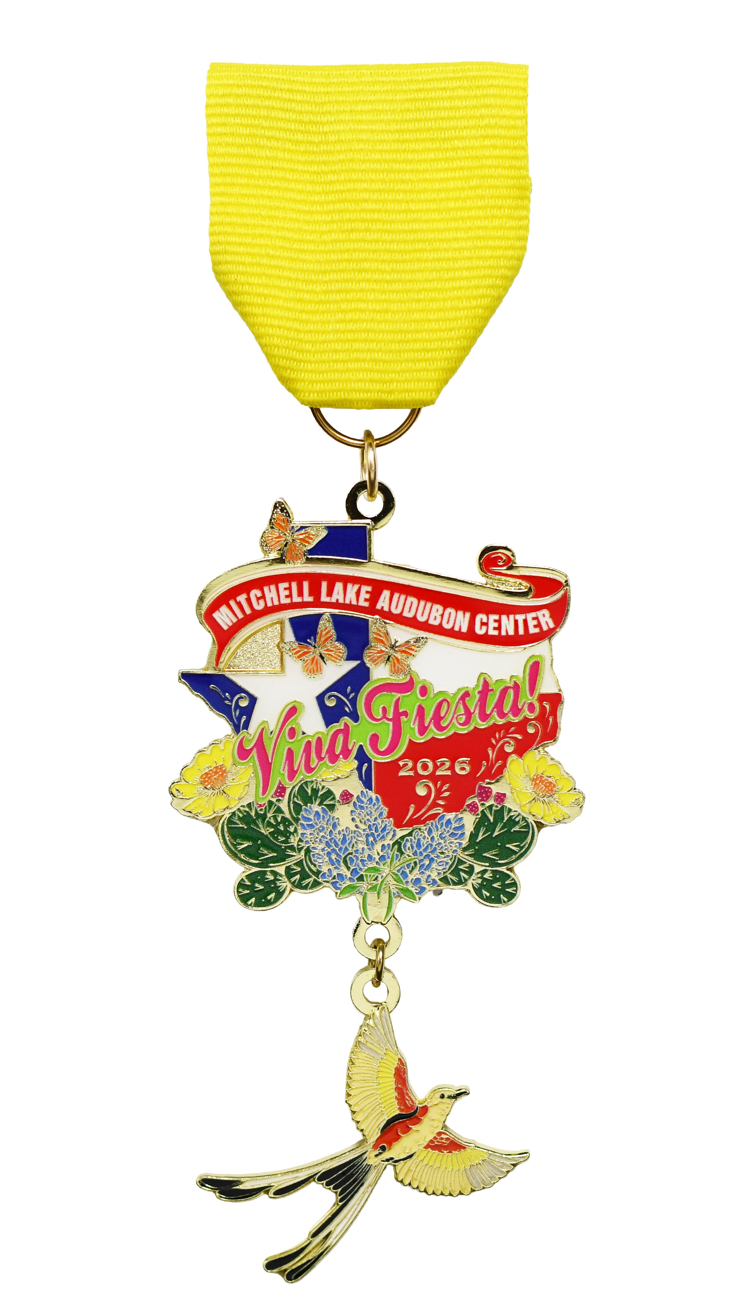 Mitchell Lake Audubon 2026 Fiesta Medal