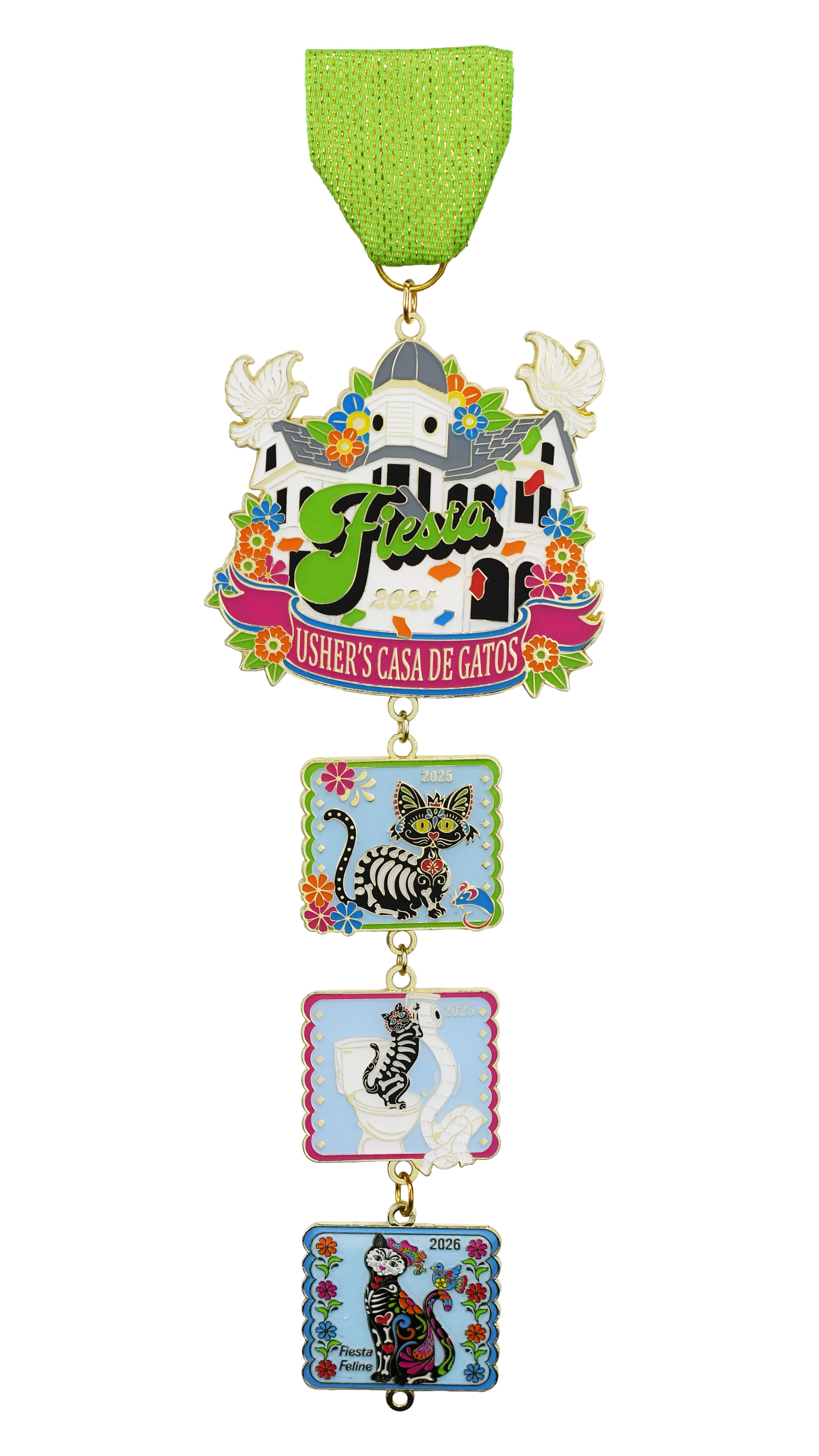 Usher's Casa De Gatos 2026 Fiesta Medal