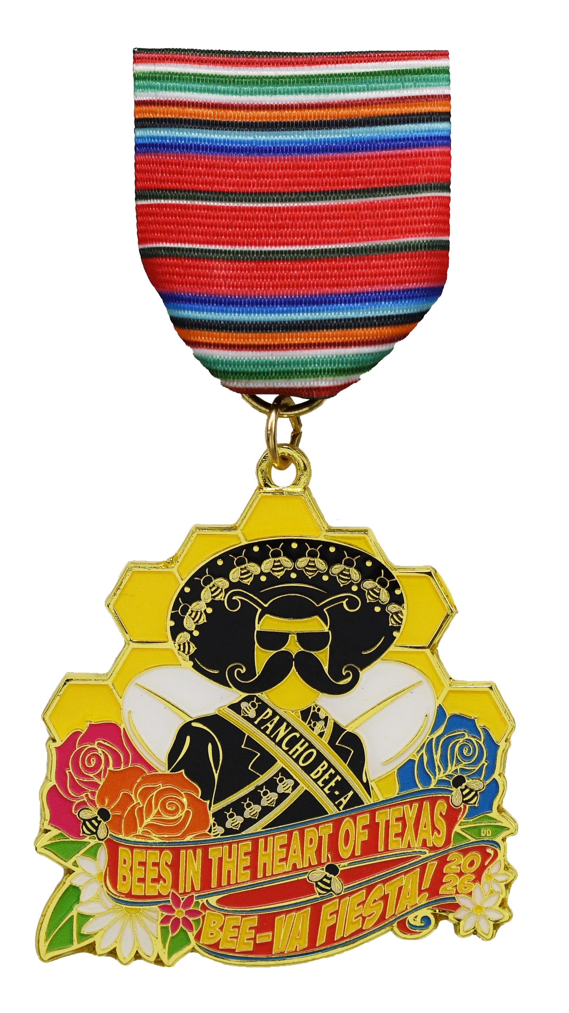 Bees in the Heart of Texas 2026 Fiesta Medal