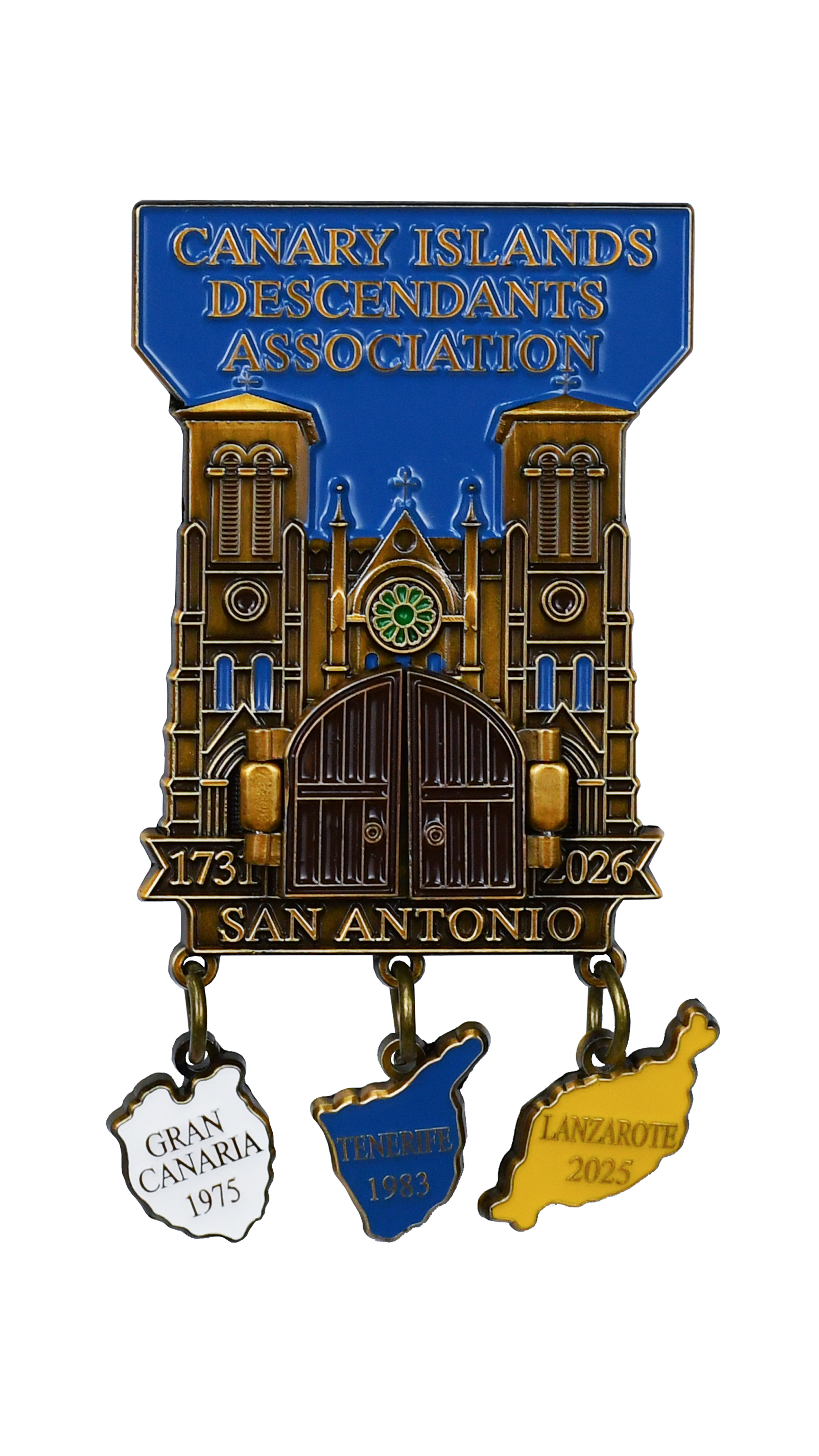 Canary Islands Descendants Association 2026 Fiesta Medal