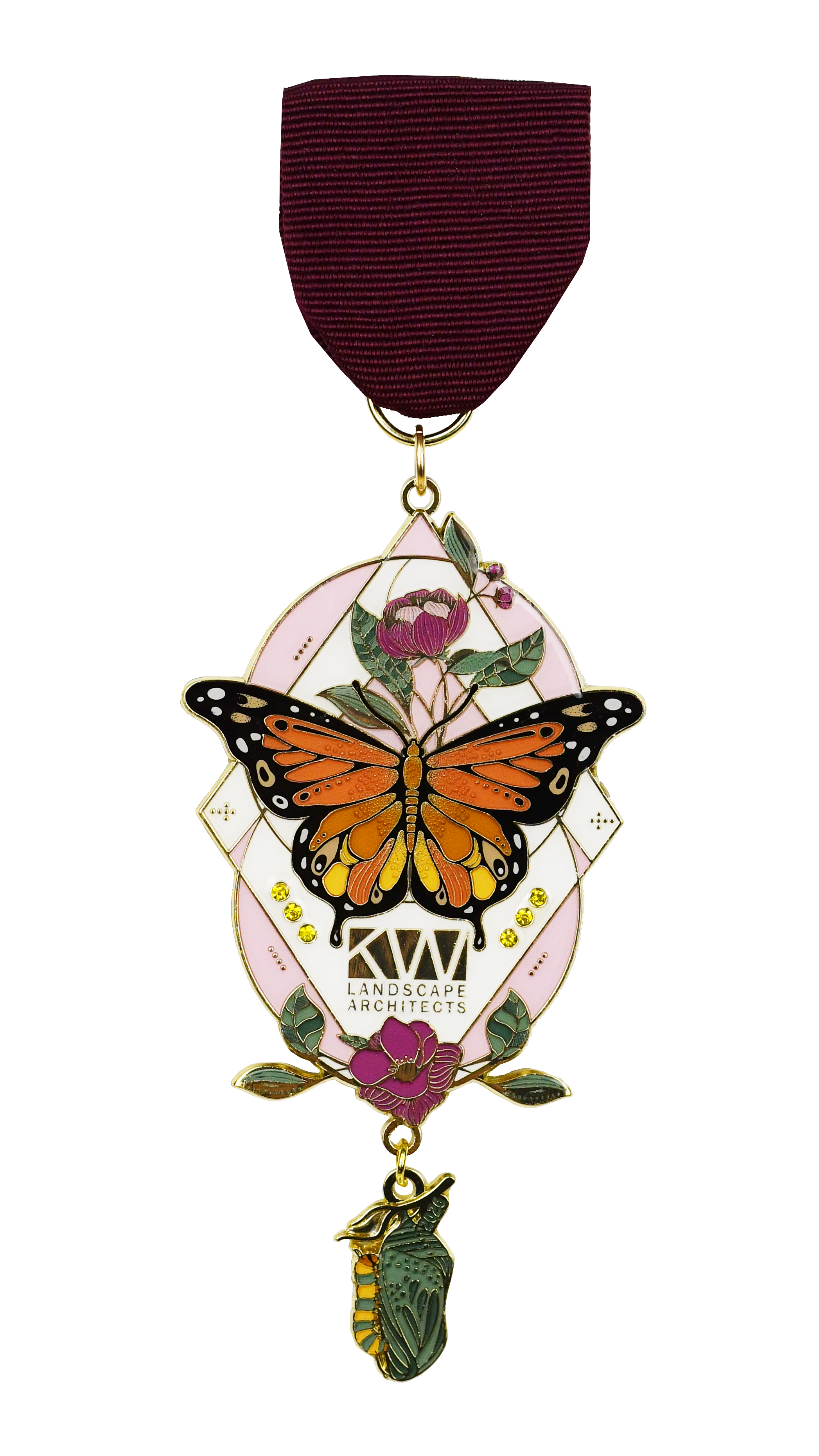Monarch Butterfly by KW Landscape Architects 2026 Fiesta Medal