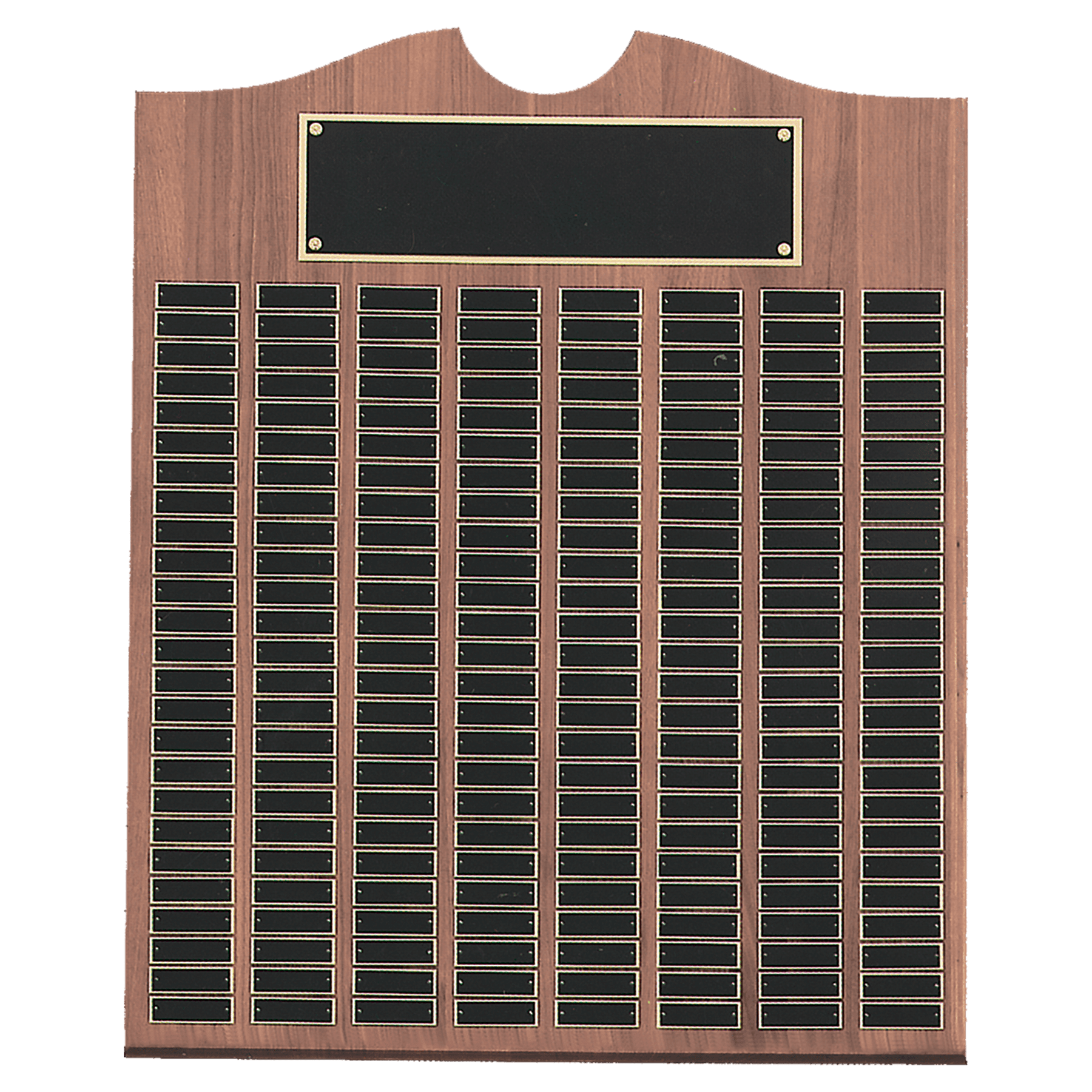 Placa de nogal perpetuo con parte superior enrollable - 200 platos