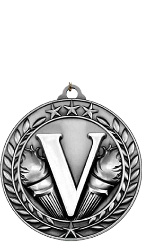 Wreath Antique Medal Scholastic Series 2.75"