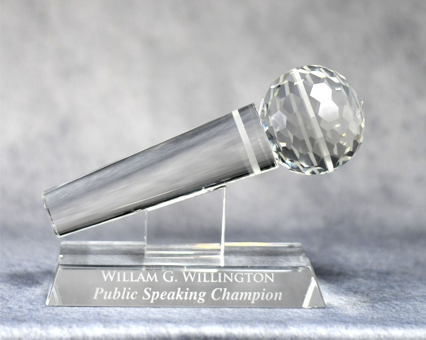 Crystal Microphone - Monarch Trophy Studio