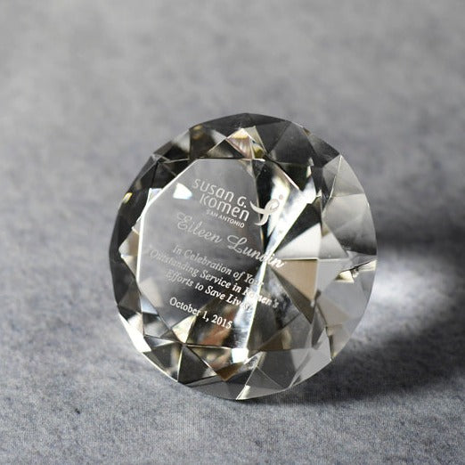 Crystal Diamond - Monarch Trophy Studio