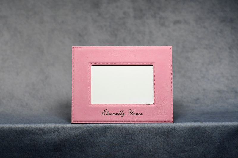 Leather Pink Frame - Monarch Trophy Studio