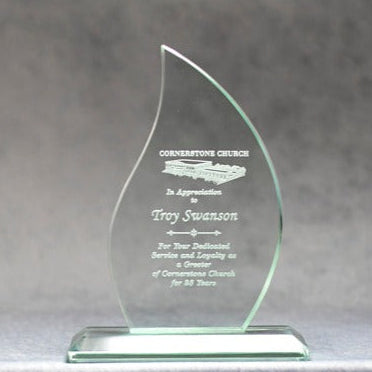 Jade Flame - Monarch Trophy Studio