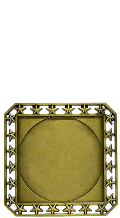Exclusive Square Medal with Round Insert - Monarch Trophy Studio