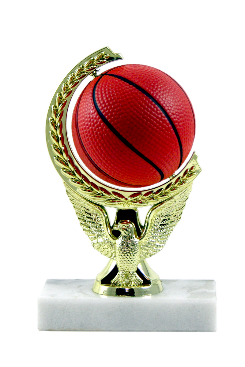 Spinning Squeeze Sports Ball Trophy - Monarch Trophy Studio