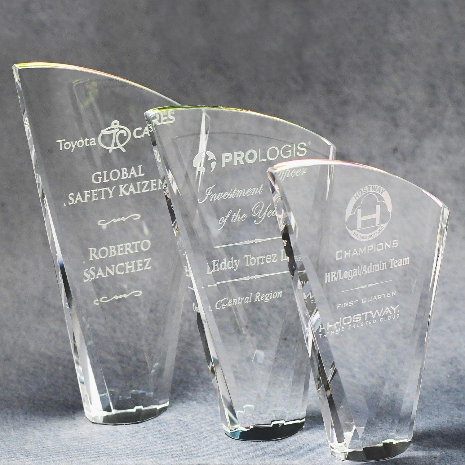 Spectra Color Crystal Sail - Monarch Trophy Studio