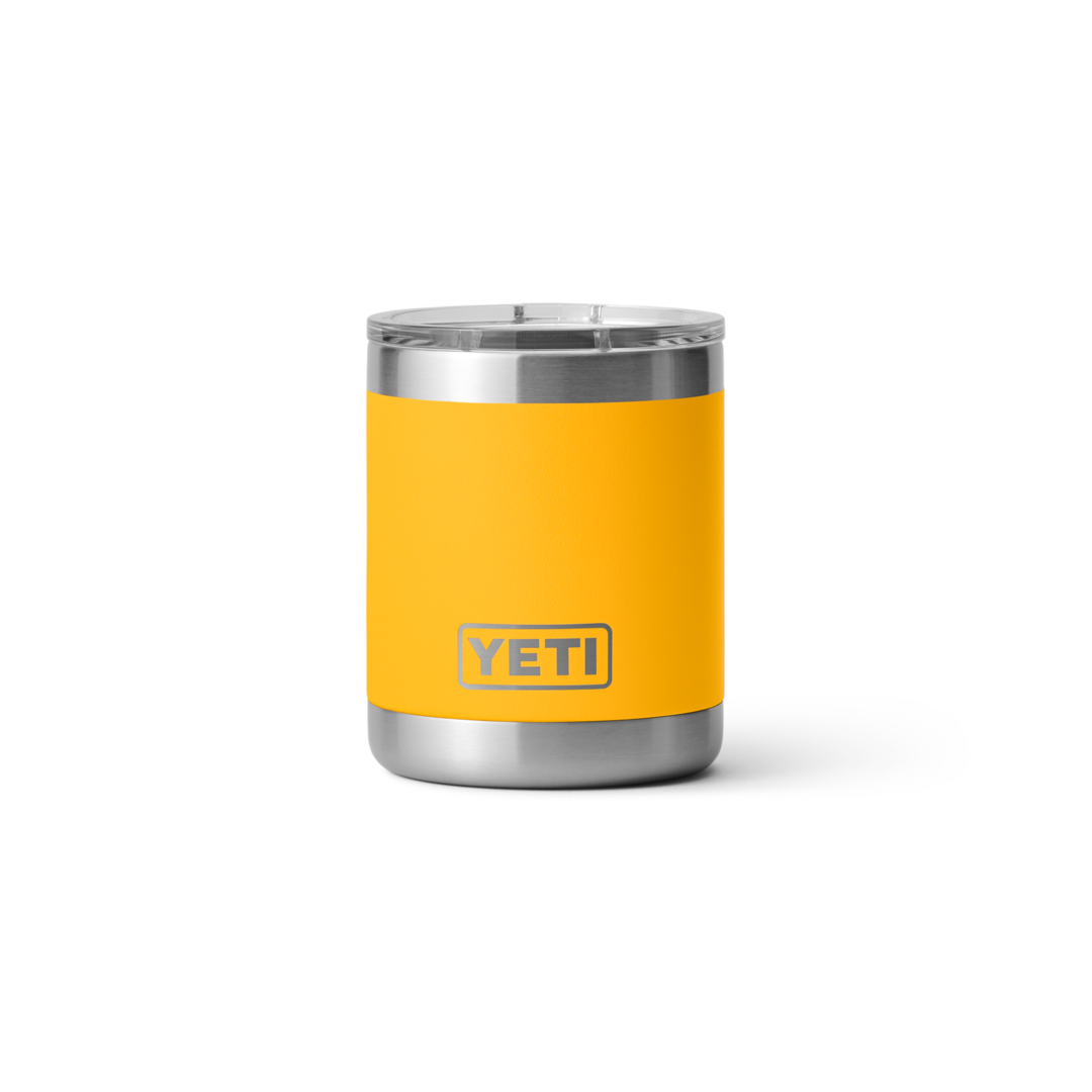 YETI Rambler 10 oz Tumbler, Stainless Steel, Vacuum Insulated with  MagSlider Lid, Alpine Yellow: Tumblers & Water Glasses 