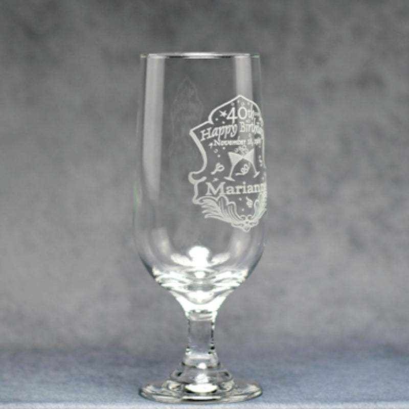 14oz Libbey Water Glass - Monarch Trophy Studio