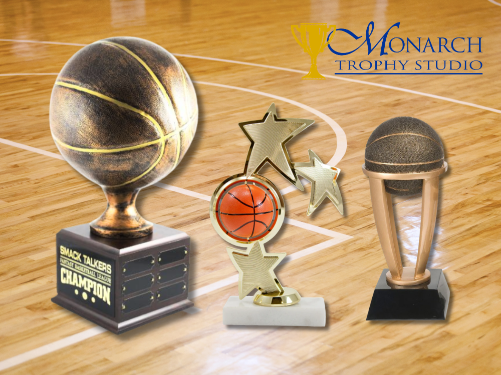 Basketball Awards That Inspire Champions from Monarch Trophy Studio