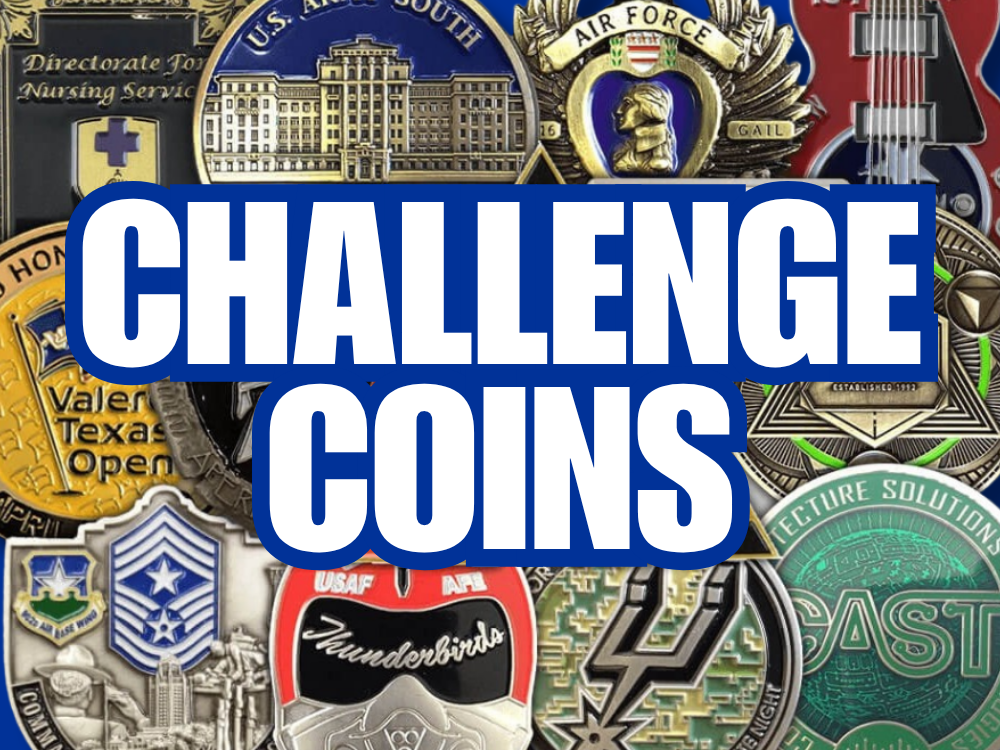 Custom Challenge Coins in San Antonio: Honoring Service, Achievement, and Tradition