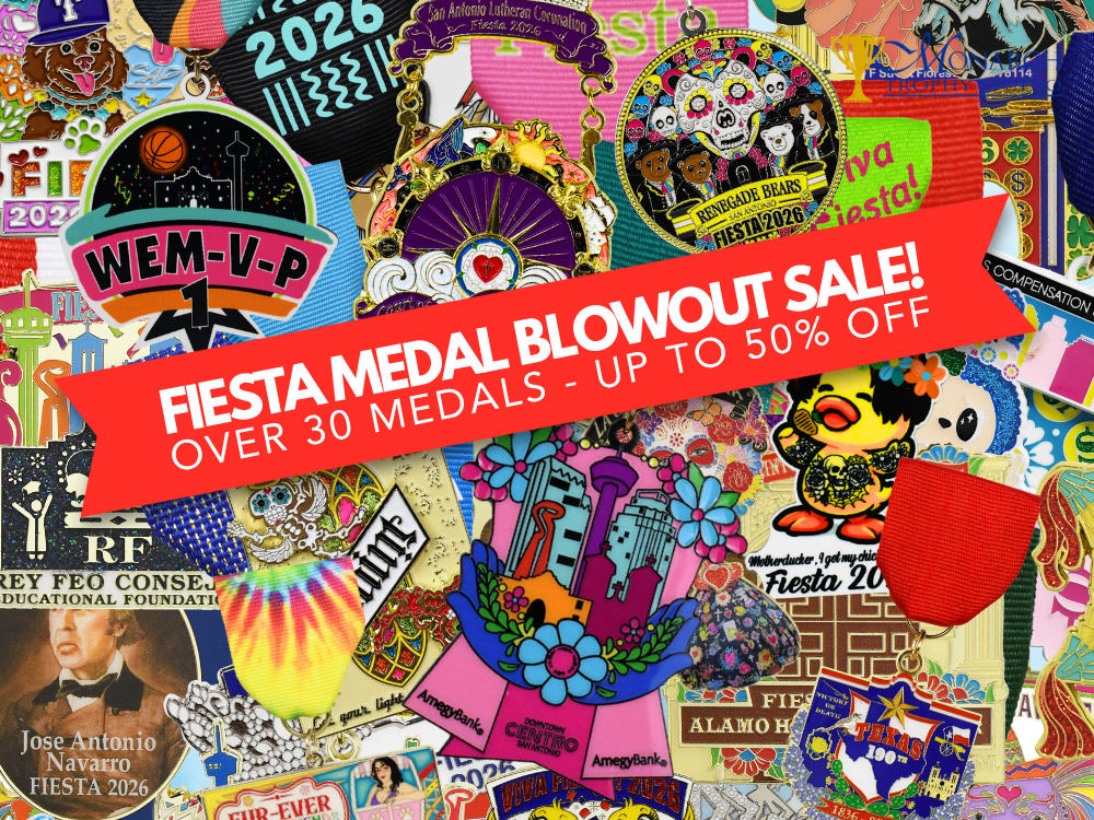 Fiesta Medal Sale in San Antonio: Over 30 2026 Medals Up to 50% Off