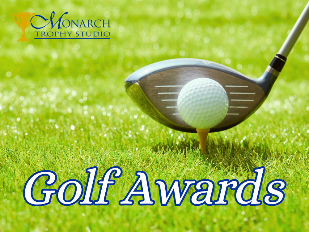 Drive Recognition with Custom Golf Awards from Monarch Trophy Studio