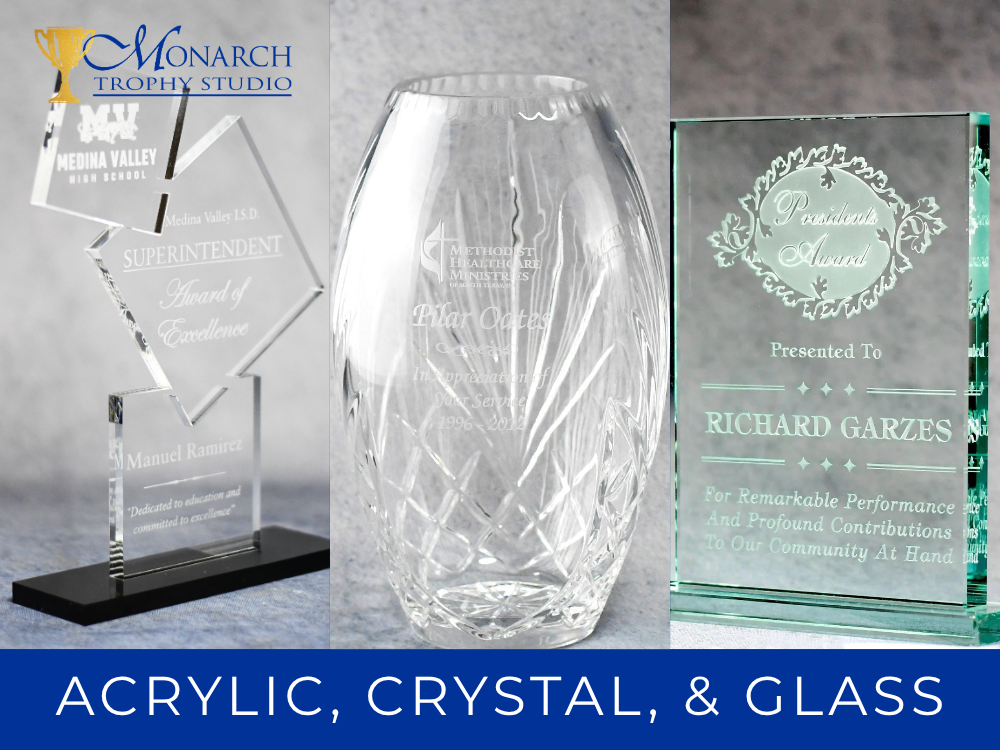 Acrylic vs. Crystal vs. Glass Awards: What's the Difference?