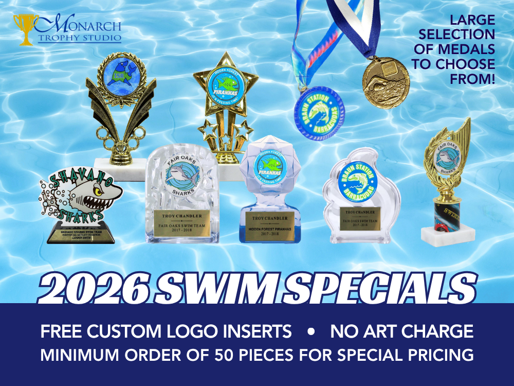 2026 Swim Team Awards and Trophies in San Antonio