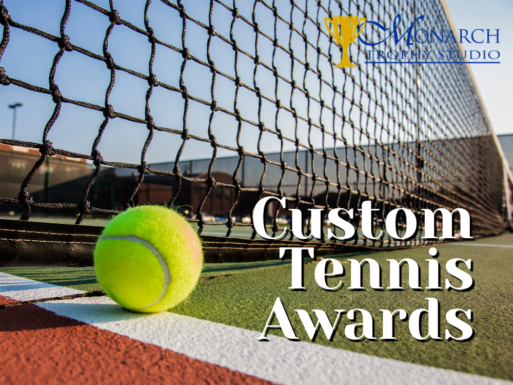 Custom Tennis Awards for Clubs, Leagues, Schools, and Tournaments