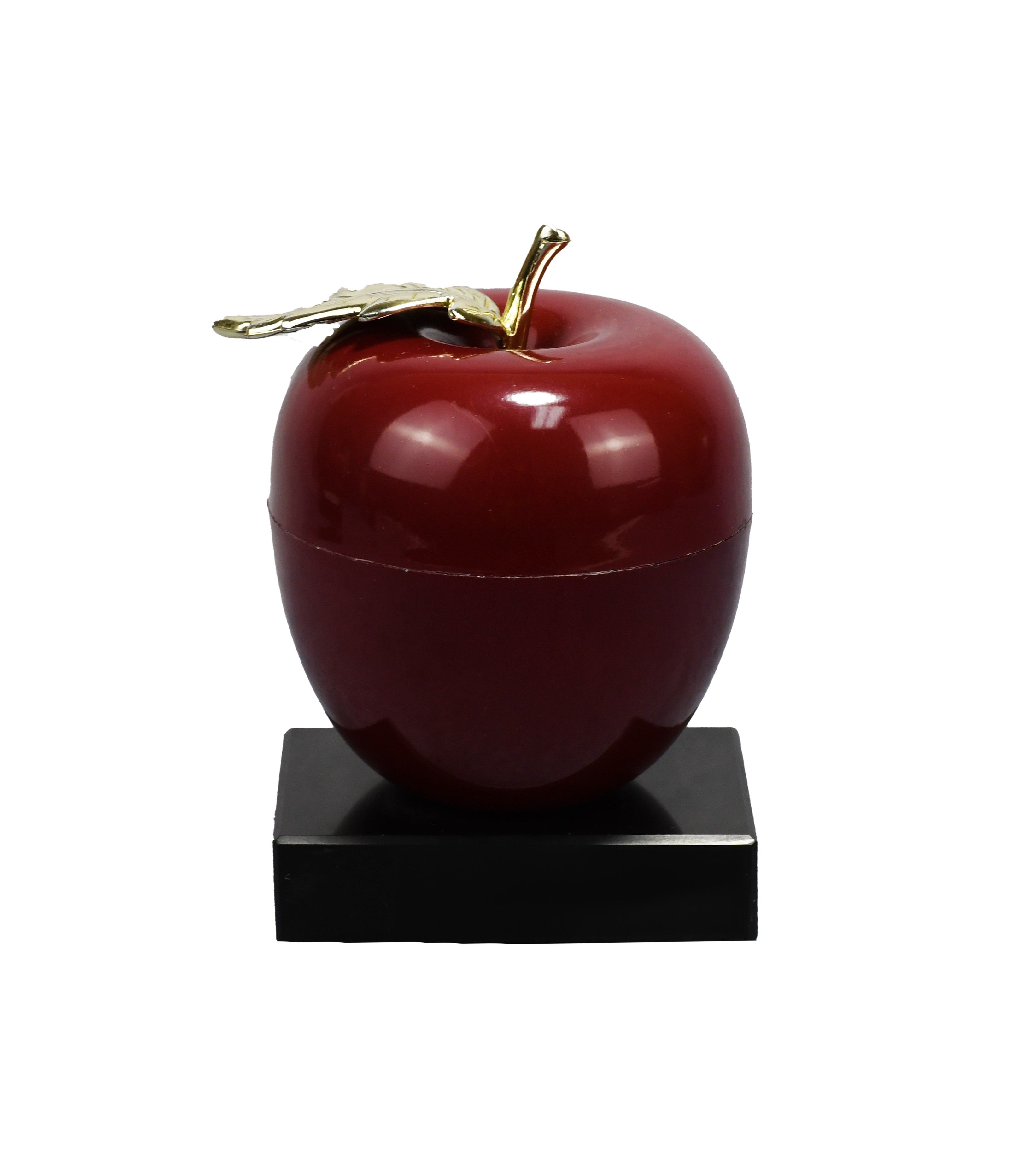 Red/Gold Apple on Base