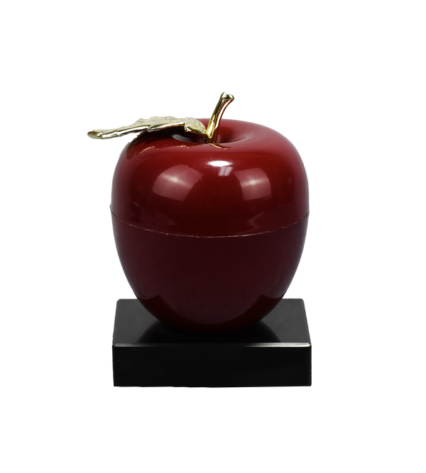 Red/Gold Apple on Base