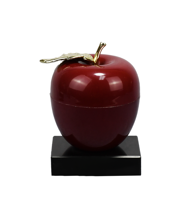 Red/Gold Apple on Base