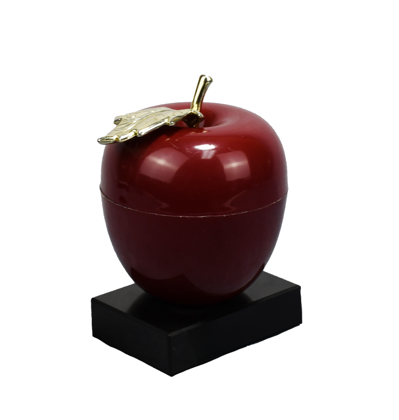 Red/Gold Apple on Base