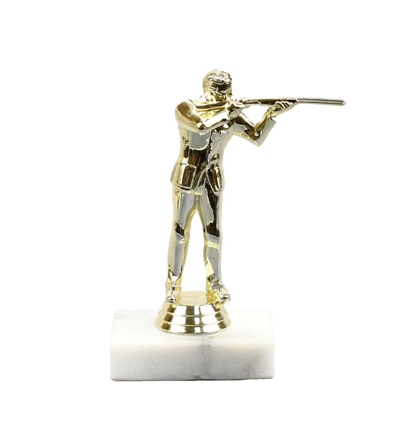 Male Trap Shooter Trophy