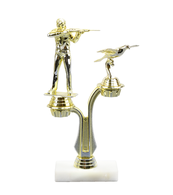 Double Riser Shooting Trophy