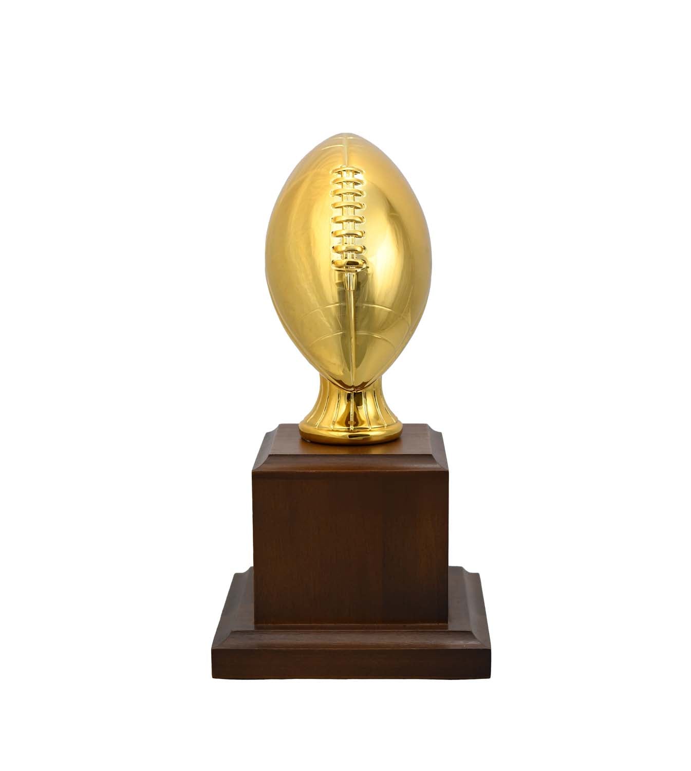 Small Gold Fantasy Football Award with base
