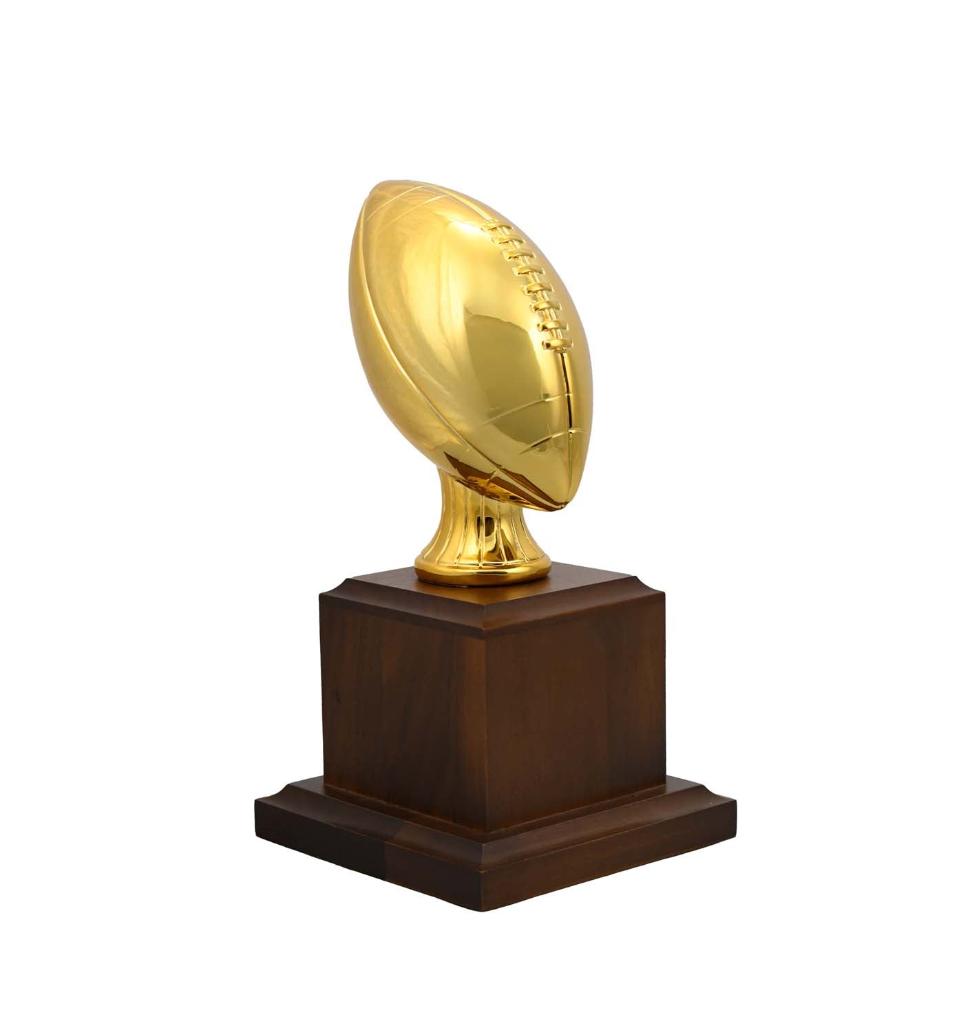 Gold Fantasy Football Award with base