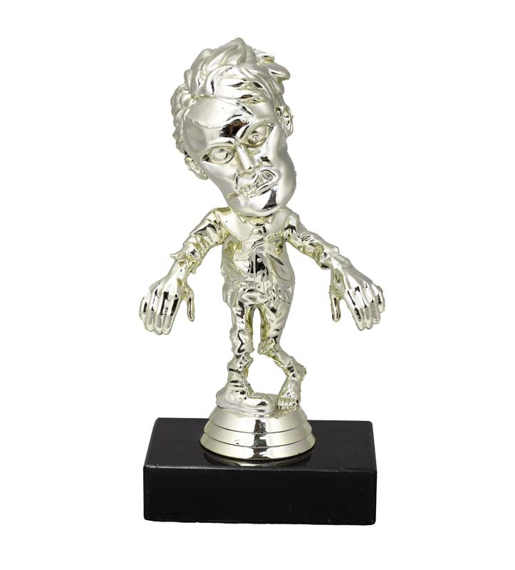 Halloween Zombie on Black Base