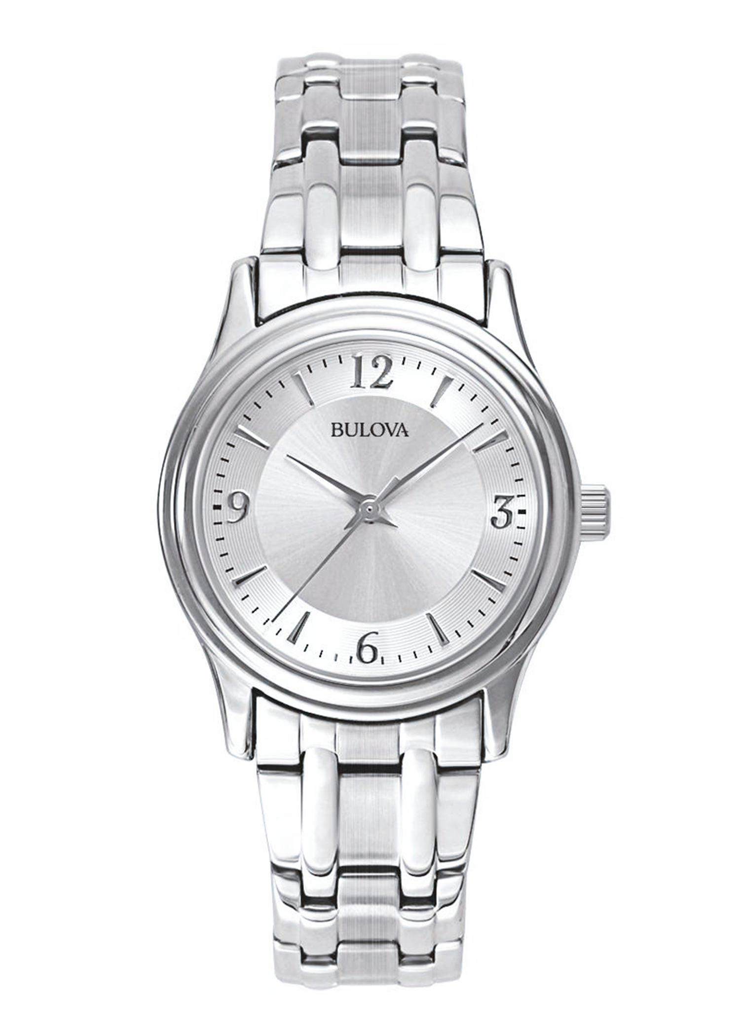 Bulova Corporate Collection Ladies' Silver-Tone Bracelet Watch
