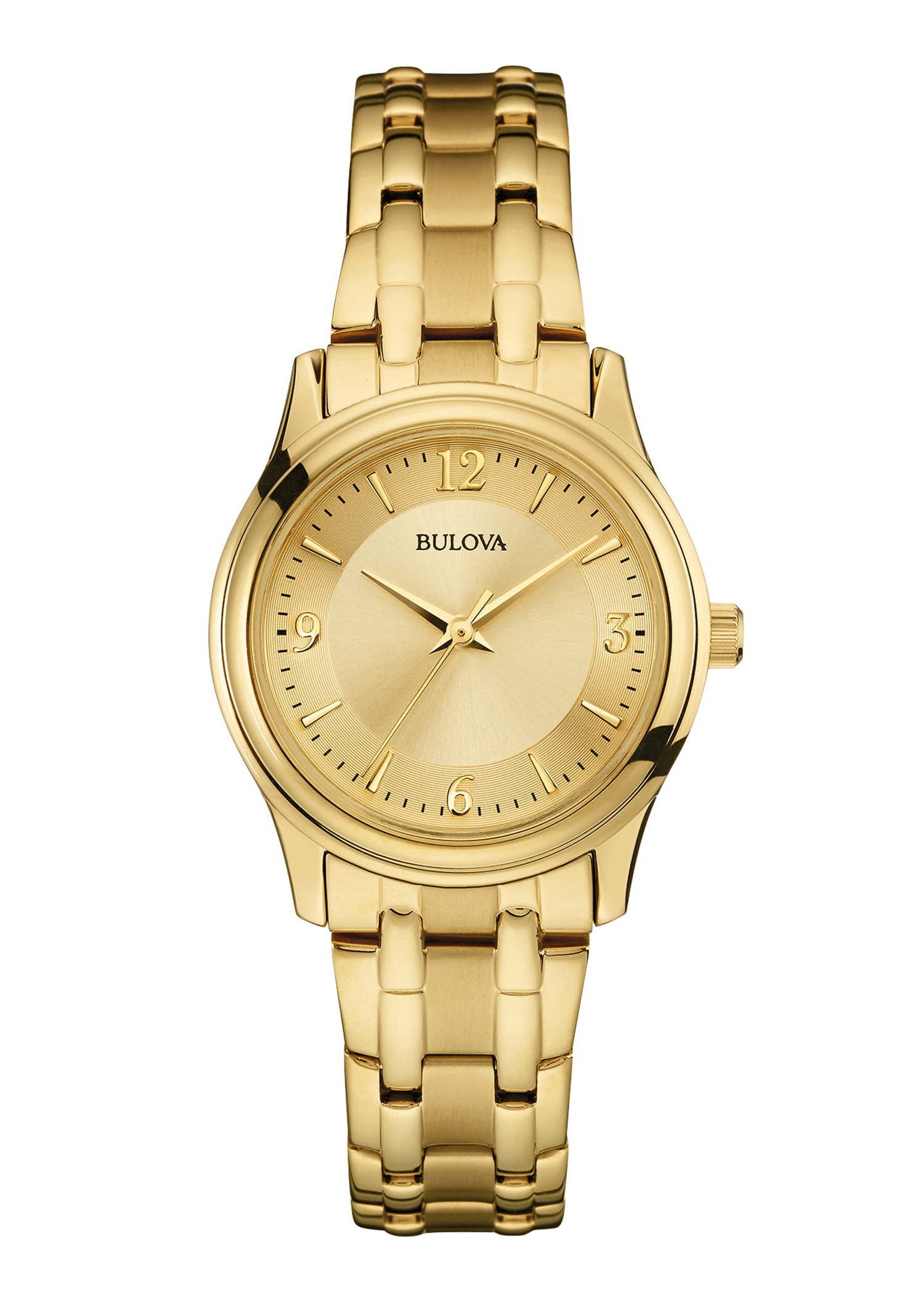 Bulova Corporate Collection Ladies' Gold-Tone Bracelet Watch