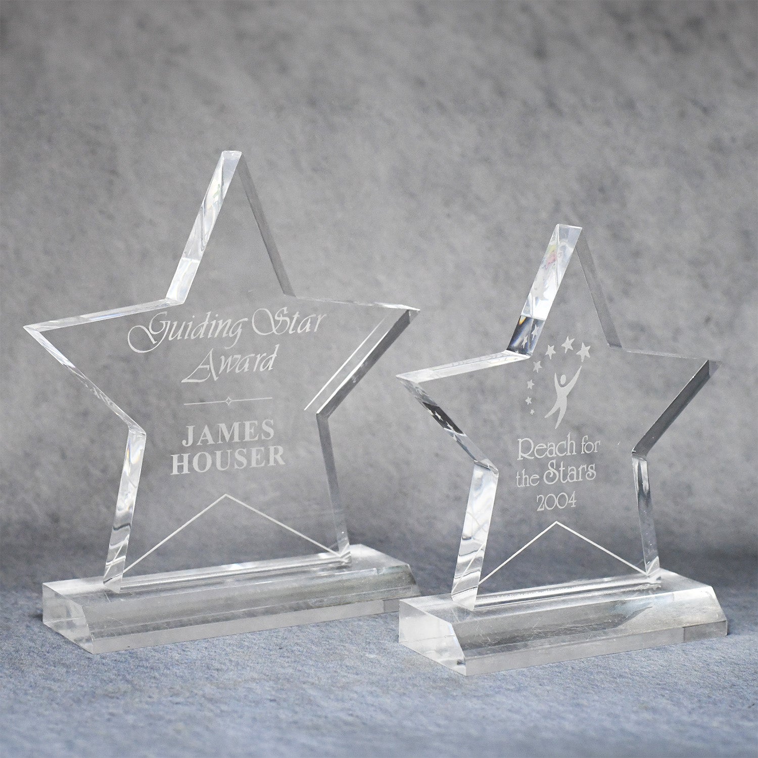 Acrylic Star on Base
