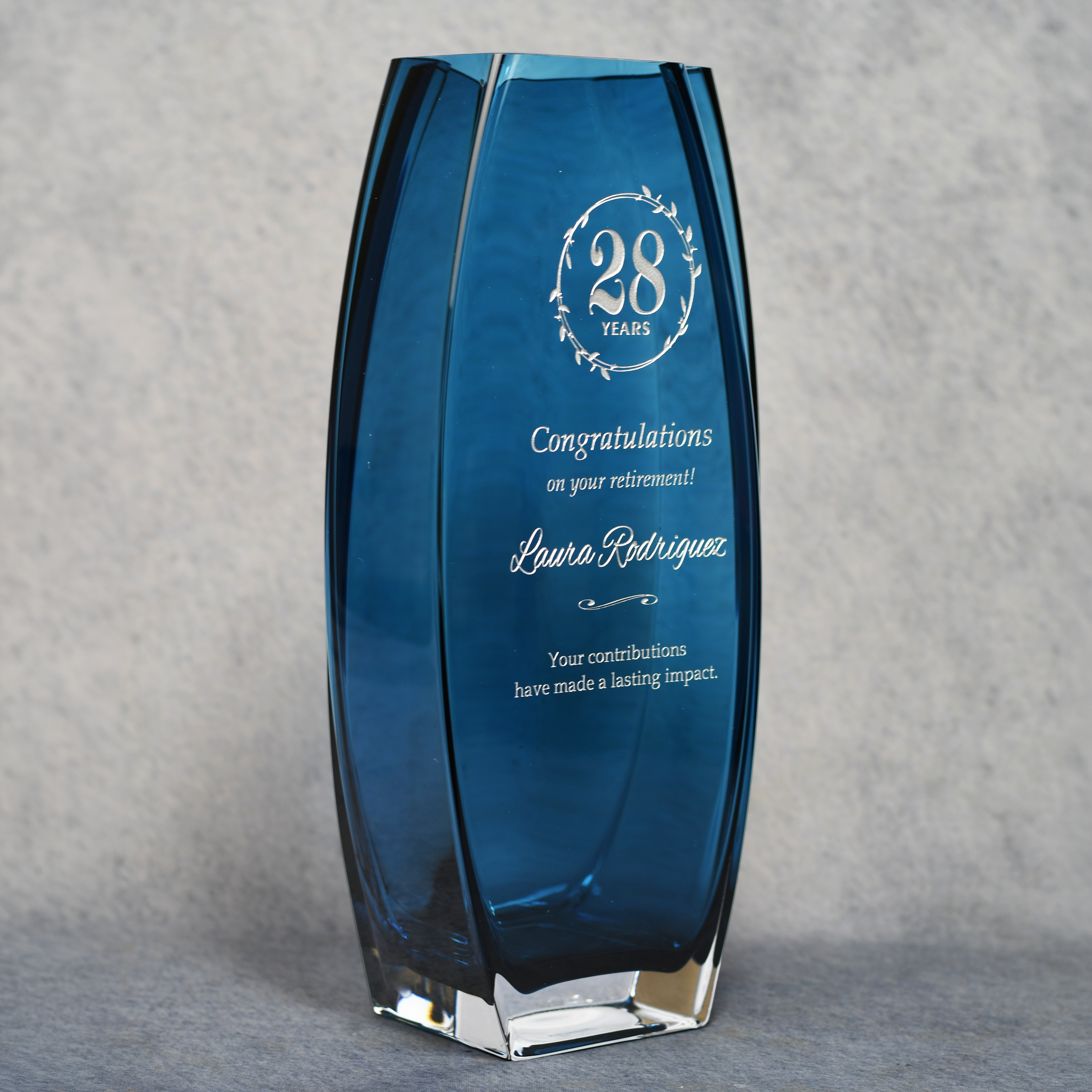 Precision Glass Vase