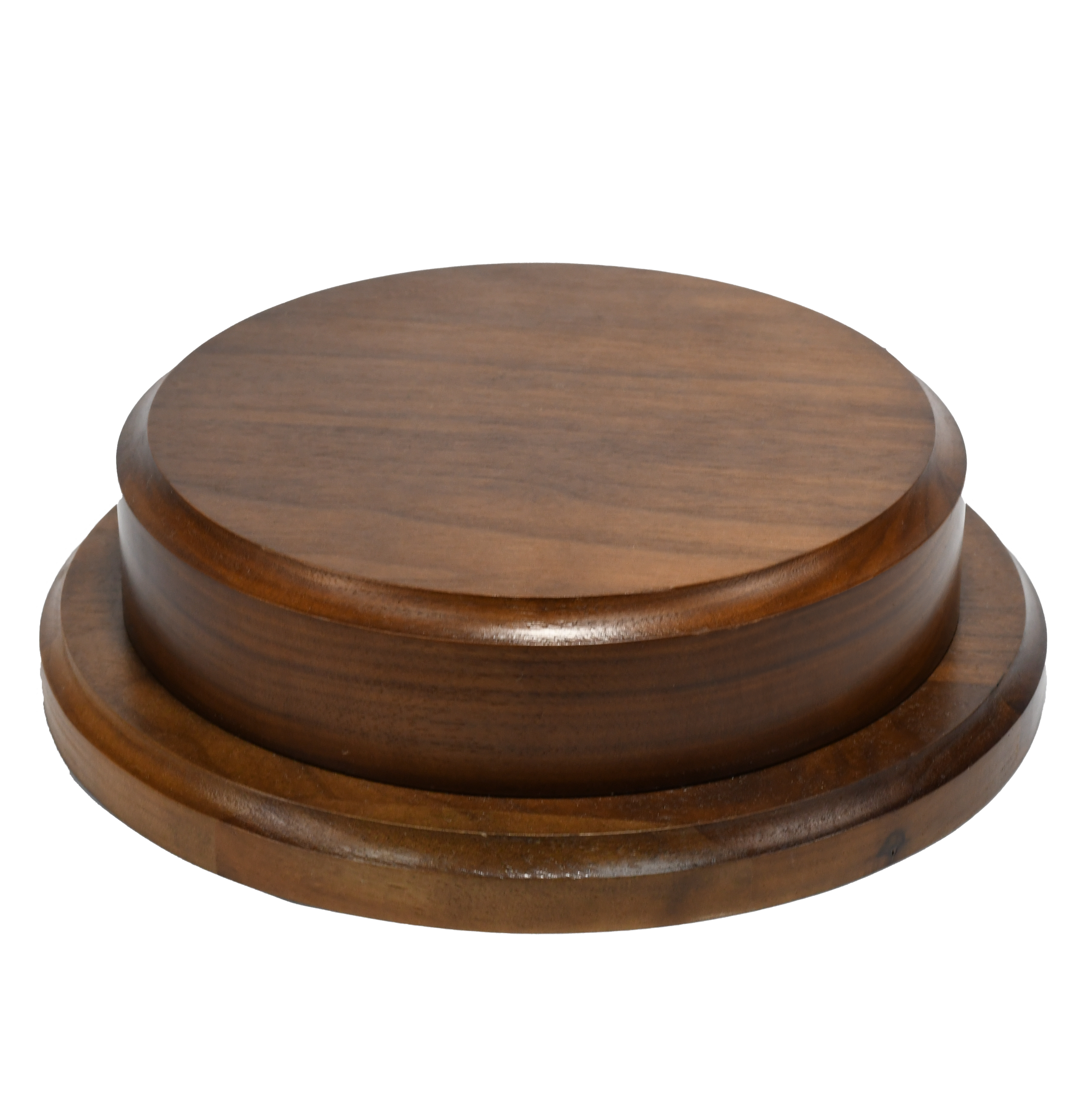 Walnut Round Base