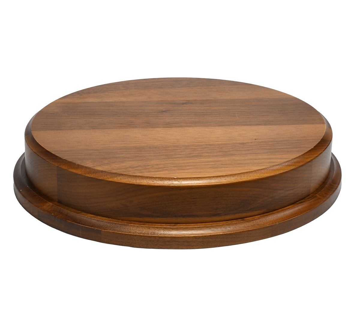 Walnut Oval Large Base