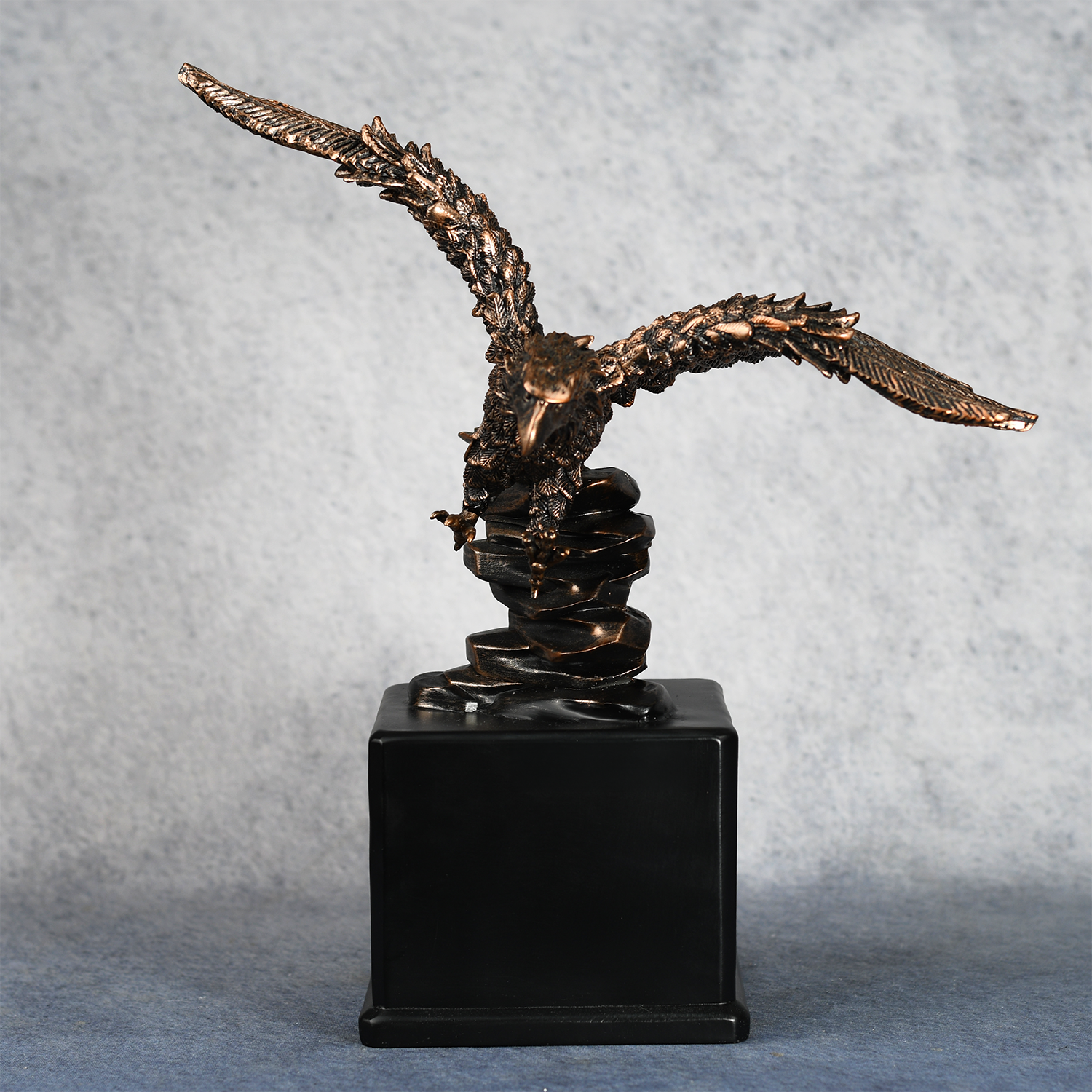 Eagle Landing with Black Base