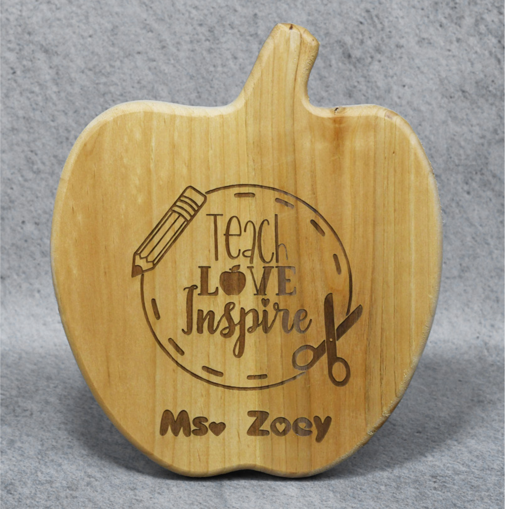 Apple Wooden Cutting Board