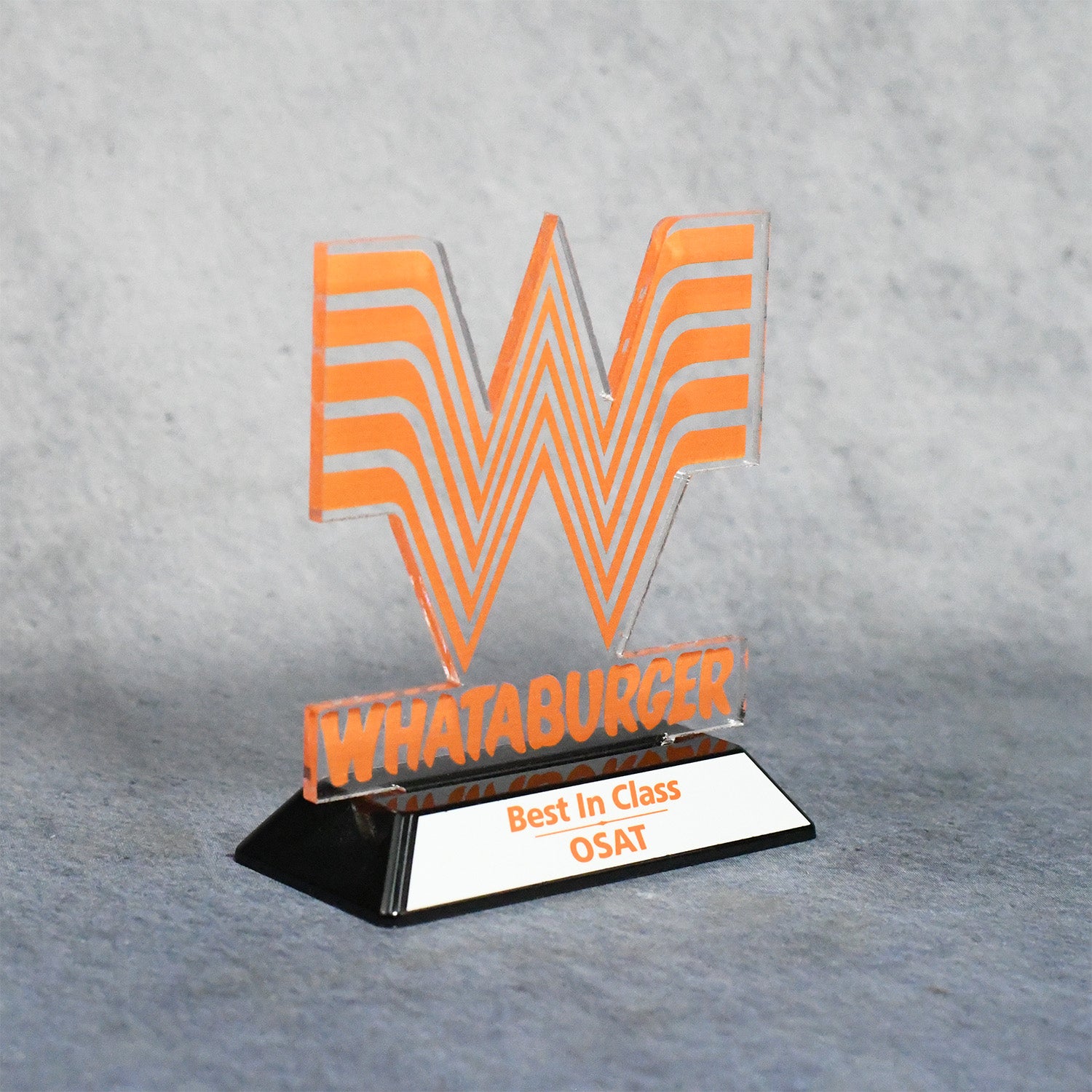 Custom Shape Acrylic Award