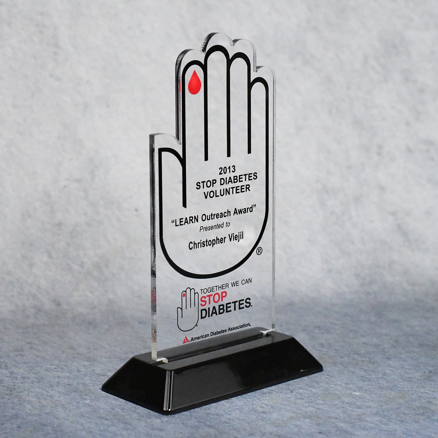 Custom Shape Acrylic Award