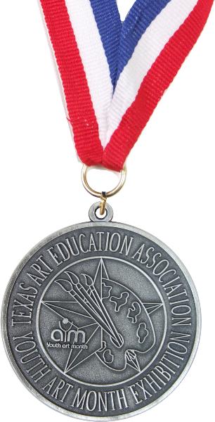 2" Youth Art Month Medal