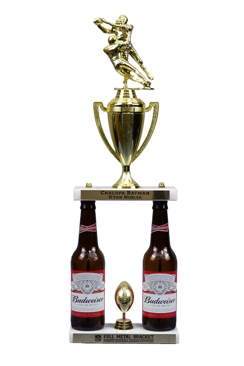 Fantasy Football 2 Beer Bottle Trophy