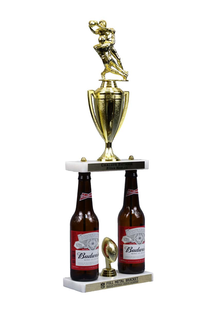 Fantasy Football 2 Beer Bottle Trophy