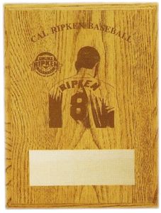 Babe Ruth Lasered Oak "District/State/Regional" Award Plaques